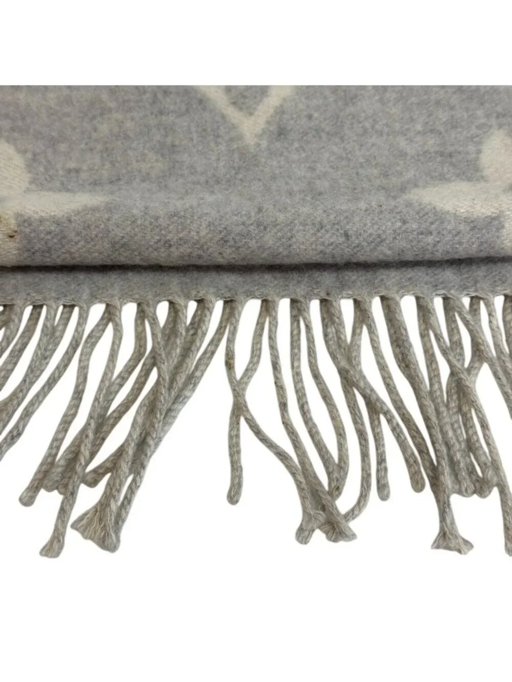 Louis Vuitton Echarpe Reykjavik Cashmere Scarf Gray